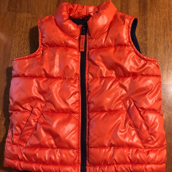 2t orange Old Navy vest - Picture 1 of 3